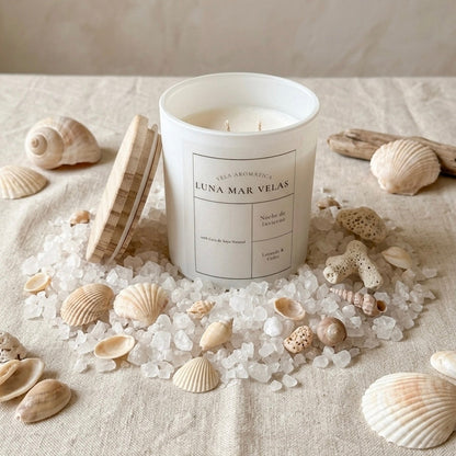 Vela aromática white - Noche de invierno