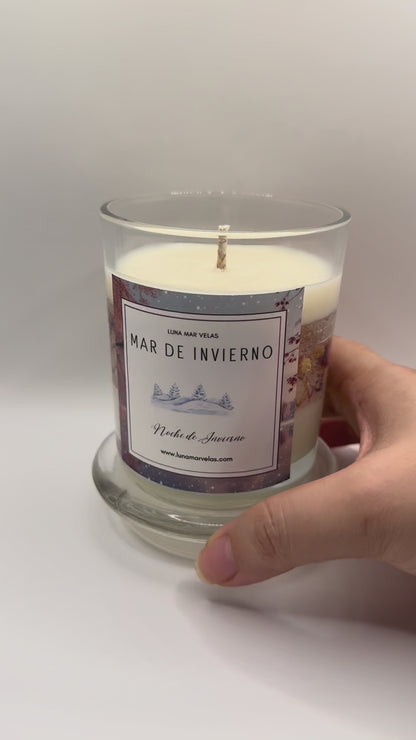 Mar de invierno - noche de invierno