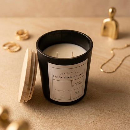 Vela aromática black