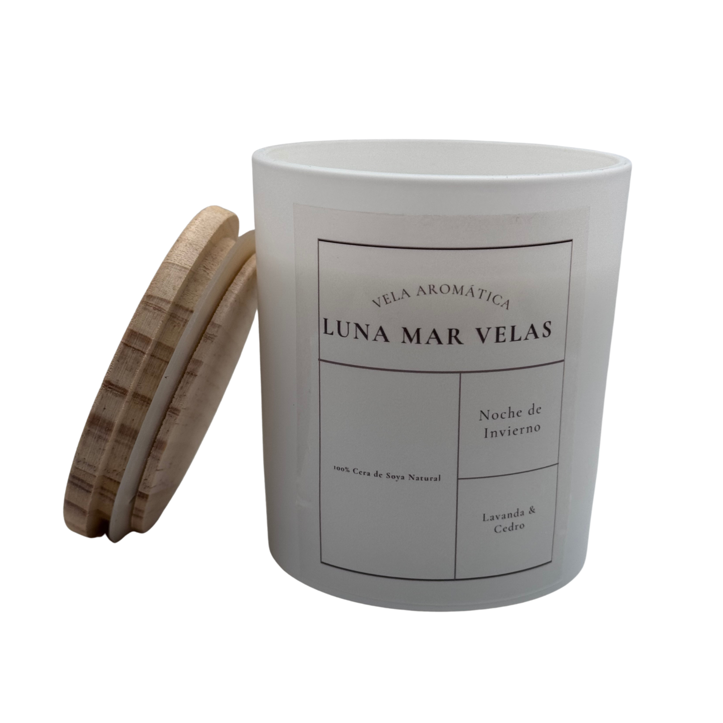 Vela aromática white