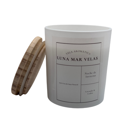 Vela aromática white