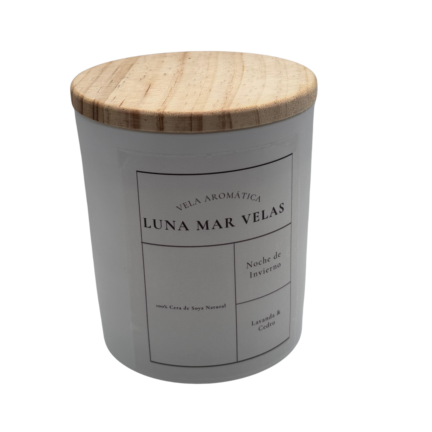 Vela aromática white