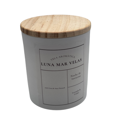 Vela aromática white