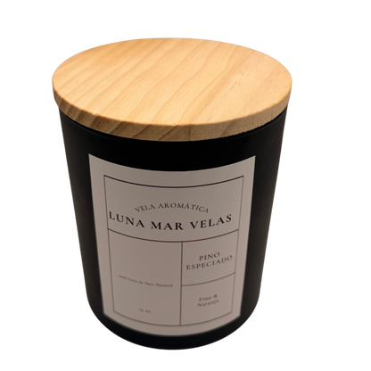 Vela aromática black