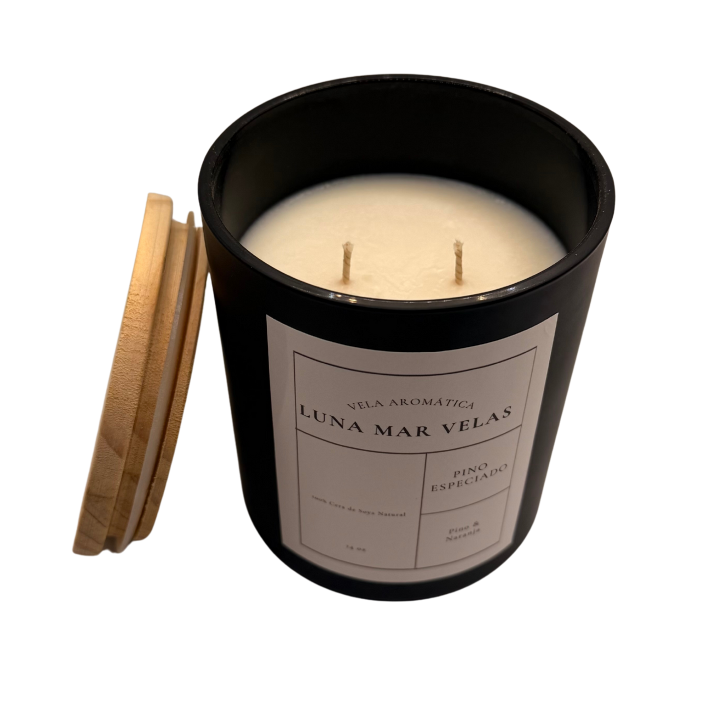 Vela aromática black